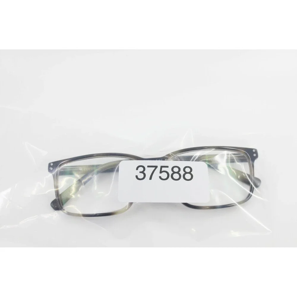MP 20208 Havana Tortoise Rectangular Eyeglass Frames 53-17-140 Olive Brown